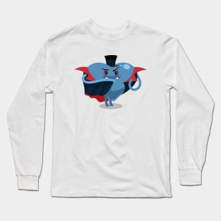 Valentines Heart Vampire Long Sleeve T-Shirt